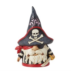Enesco Gifts Jim Shore Heartwood Creek Captain Patch Pirate Gnome Figurine Free Shipping Iveys Gifts And Decor