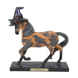 Enesco Gifts Trail Of Painted Ponies Fall Gatherings Horse Figurine