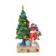 Pre Order Jim Shore M & M's A Helping Hand Purple And Red Character Tree Figurine