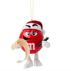 Enesco Gifts Jim Shore M&M S Red Character With List Ornament Free Shipping Iveys Gifts And Decor