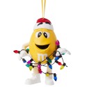Pre Order Studio Brands M&M'S Yellow Character Ornament With Churistmas Llights