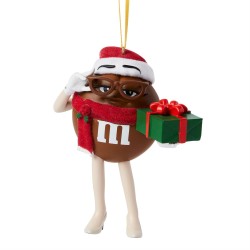 Dept 56 Studio Brands M&MS Brown Character Ornament With Gift Free Shipping Iveys Gifts And Decor