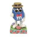 Jim Shore M&M'SIt's Easter Dude Blue Character With Bowtie Figurine