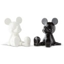 Disney Mickey Mouse Black And White Salt And Pepper Shakers
