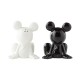 Enesco Gifts Disney Mickey Mouse Black And White Salt And Pepper Shakers Free Shipping Iveys Gifts And Decor
