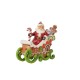 Enesco Gifts Jim Shore Heartwood Creek Gingerbead Santa LED Figurine Free Shipping Iveys Gifts And Decor