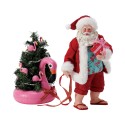 Pre Order Dept 56 Possible Dreams By The Sea Flamingos Float Santa Figurine