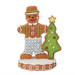 Pre Order Jim Shore Heartwood Creek Gingerbread Gent Gingerbread Boy Figurine
