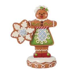 Pre Order Jim Shore Heartwood Creek Gingerbread Sweetie Gingerbread Girl Figurine