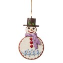 Pre Order Jim Shore Heartwood Creek Gingerbread Snowman Ornament