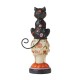 Enesco Gifts Jim Shore Heartwood Creek Day Of Dead Black Cat On Skull Figurine-Free Shipping Iveys Gifts And Decor