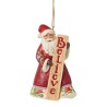 Pre Order Jim Shore Heartwood Creek Santa With Believe Porch Board Ornament