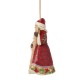 Enesco Gifts Jim Shore Heartwood Creek Santa With Believe Porch Board Ornament Free Shipping Iveys Gifts And Decor