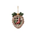 Pre Order Jim Shore Highland Glen Cardinal Pinecone Ornament