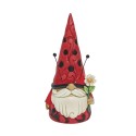 Jim Shore  Heartwood Creek Cute As A Bug Ladybug Gnome Figurine