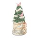 Enesco Gifts Jim Shore Heartwood Creek White Woodland Fir-ever Festive Evergreen Hat Gnome Figurine Free Shipping Iveys Gifts 