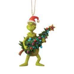 Enesco Gifts Jim Shore The Grinch Who Stole Christmas Dr Seuss Grinch And Tree Ornament Free Shipping  Iveys Gifts And Decor