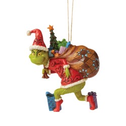 Enesco Gifts Jim Shore The Grinch Who Stole Christmas Dr Seus Grinch Tiptoeing Ornaments Free Shipping Iveys Gifts And Decor