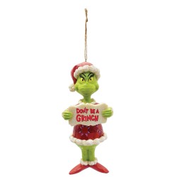 Enesco Gifts Jim Shore Dr Seuss Grinch Dont Be Grinch Ornament Free Shipping Iveys Gifts And Decor