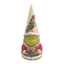 Enesco Gifts Jim Shore Dr Seuss Grinch Gnome Holding Present Gome Figurine Free Shipping Iveys Gifts And Decor