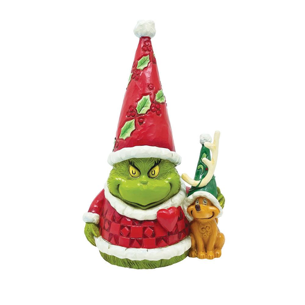 Enesco Gifts Jim Shore Heartwood Creek Grinch and Max Gnome Figurine Free Shipping Iveys Gifts And Decor