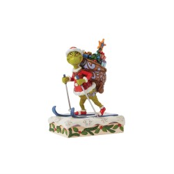 Enesco Gifts Jim Shore Dr Seuss Grinch Skiing Figurine Free Shipping Iveys Gifts And Decor