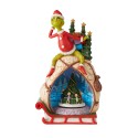 Pre Order Jim Shore Dr Seuss Grinch With Lited Rotatable Scene Figurine