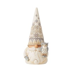 Enesco Gifts Jim Shore Heartwood Creek White Woodland Wisdom In The Woodland Gnome Figurine Free Shipping Iveys Gifts And Decor