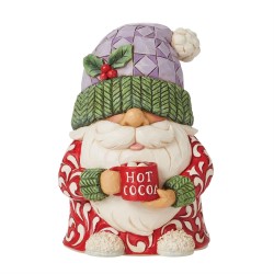 Enesco Gifts Jim Shore Heartwood Creek Hot Chocolate A Cup of Christmas Cheer Gnome Figurine Free Shipping Iveys Gifts And Decor