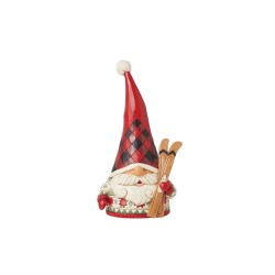 Enesco Gifts Jim Shore Highland Glen Tis The Ski-son Skis Gnome Ornament Free Shipping Iveys Gifts And Decor