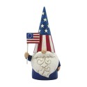 Jim Shore Heartwood Creek American Star Spangled Gnome Figurine