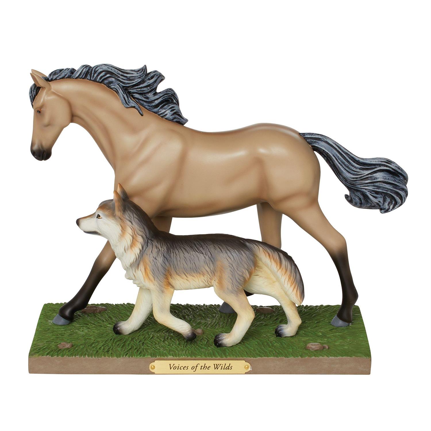 Trail Of Painted Ponies Voices Of The Wild Horse Figurine