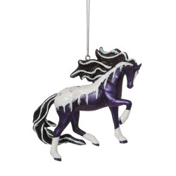 Enesco Gifts Trail Of Painted Ponies Frosted Black Magic Ornament Free Shipping Iveys Gifts And Decor