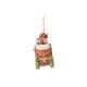 Enesco Gifts  Jim Shore Heartwood Creek Baking Spirits Brigh Gingerbread Christmas Sleigh Ornament