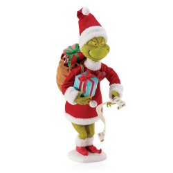 Dept 56 Possible Dreams Dr Seuss Grinch A Little Bit More Grinch Figurine Free Shipping Iveys Gifts And Decor