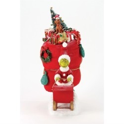 Dept 56 Possible Dreams Dr Seuss A Very Merry Grinchmas Grinch Figurine Free Shipping Iveys Gifts And Decor