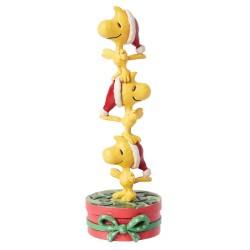 Enesco Gifts Jim Shore Peanuts Snoopy Mini Stacked Woodstocks Figurine Free Shipping Iveys Gifts And Decor