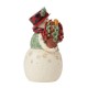 Enesco Gifts Jim Shore Highland Glen Highland Holiday Blooms Snowman Basket Figurine Free Shipping Iveys Gifts And Decor