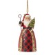 Enesco Gifts Jim Shore Heartwood Creek Highland Santa Staff Ornament Free Shipping Iveys Gifts And Decor