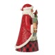 Enesco Gifts Jim Shore Heartwood Creek Highland Santa Bird Figurine Free Shipping Iveys Gifts And Decor
