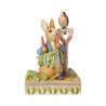 Jim Shore Heartwood Creek Peter Rabbit In Garden Figurine