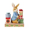 Jim Shore Heartwood Creek Peter Rabbit With Presents Figurine