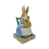 Jim Shore Heartwood Creek Mrs Rabbit in Rocking Chair Figurine