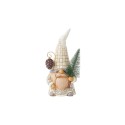 Jim Shore Heartwood Creek White Woodland Gnome with Sisal Tree Figurine