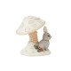 Enesco Gifts Jim Shore Heartwood Creek White Woodland Bunny Mushroom Figurine Free Shipping Iveys Gifts And Decor