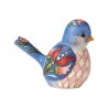 Jim Shore Heartwood Creek Bluebird of Happiness Blue Floral Bird Figurine