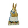 Jim Shore Beatrix Potter A Mother's Love Mrs. Rabbit In Rocking Chair Figurine