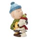 Enesco Gifts Jim Shore Peanuts Snoopy Snoopy And Charlie Brown Hugging Figurine Free Shipping Iveys Gifts And Decor
