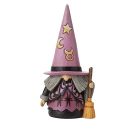 Enesco Gifts Jim Shore Heartwood Creek Witch Way Gnome Figurine Free Shipping Iveys Gifts And Decor
