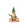Pre Order Izzy And Oliver Kenzie Elston Santa And Forest Friends Figurine